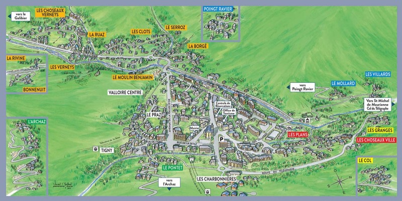 Plan de la Station