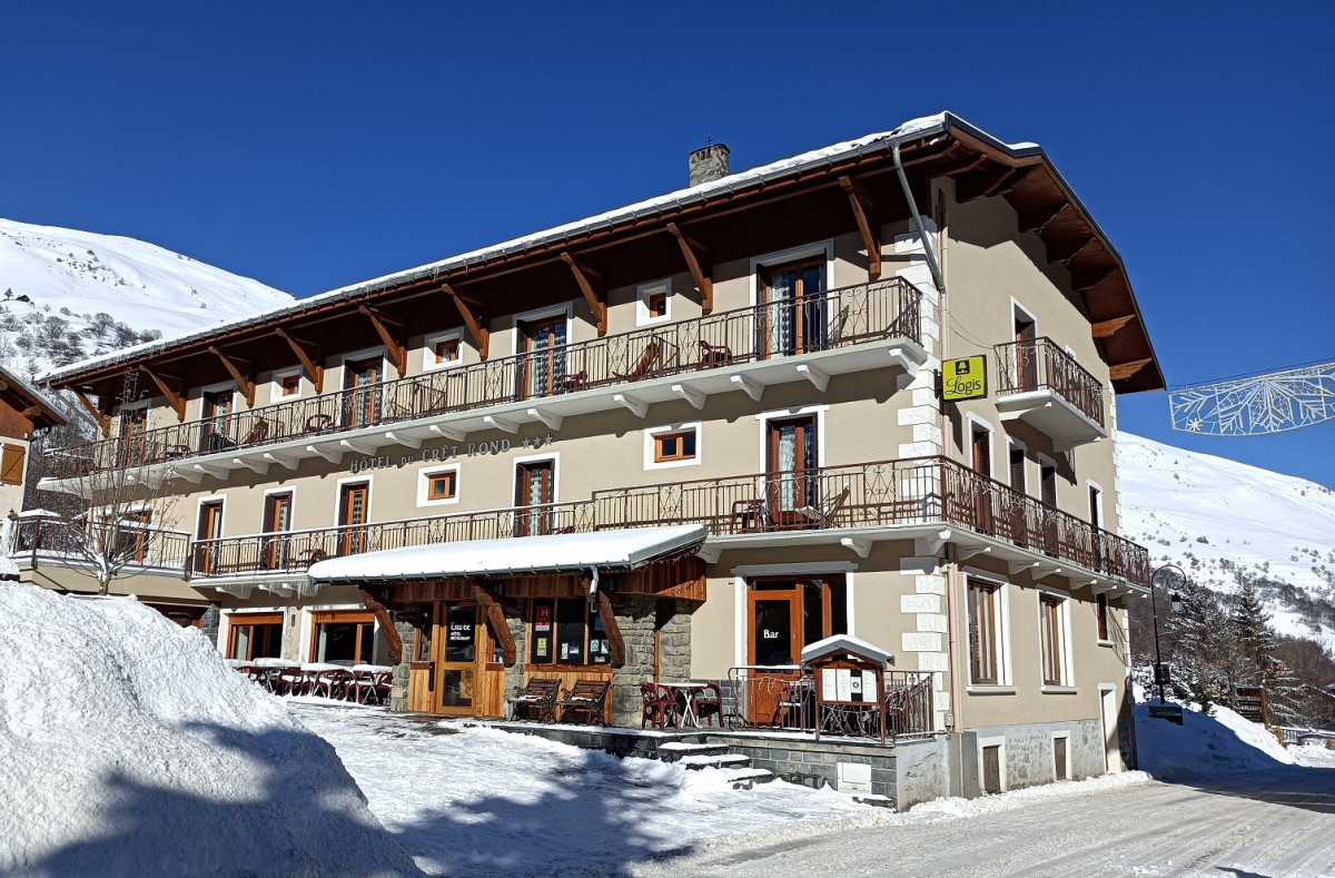 EXTERIEUR - HOTEL LE CRET ROND - VALLOIRE LES VERNEYS - VALLOIRE RESERVATIONS