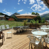 TERRASSE PANORAMIQUE - HOTEL LE TATAMI - LES GRANGES - VALLOIRE RESERVATIONS