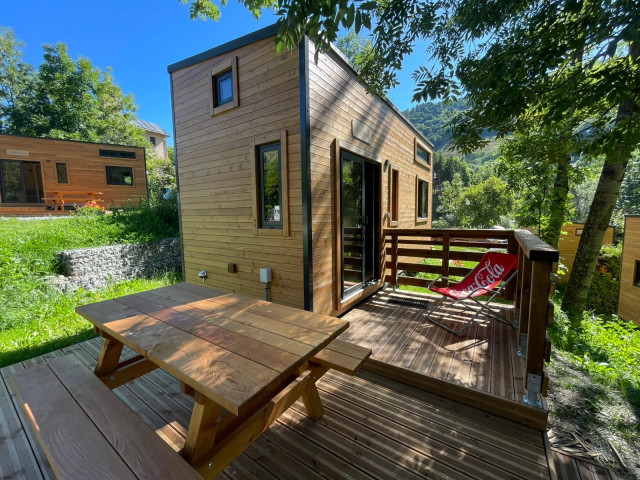 Tiny House at Sainte Thcle campsite Valloire Rservations - France