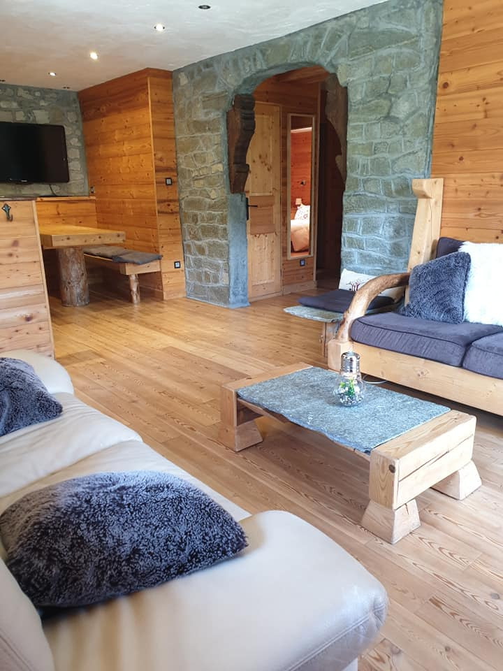 SALON - APPARTEMENT LES BOIS RONDS 1 - VALLOIRE LE SEROZ - VALLOIRE RESERVATIONS 