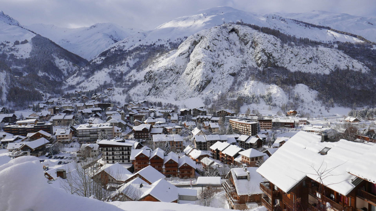 VUE DU BALCON - APPARTEMENT CHALETS DE LA VALLEE D'OR EDELWEISS 100 - LES CHARBONNIERES VALLOIRE VUE DU BALCON - APPARTEMENT CHALETS DE LA VALLEE D'OR EDELWEISS 100 - LES CHARBONNIERES VALLOIRE