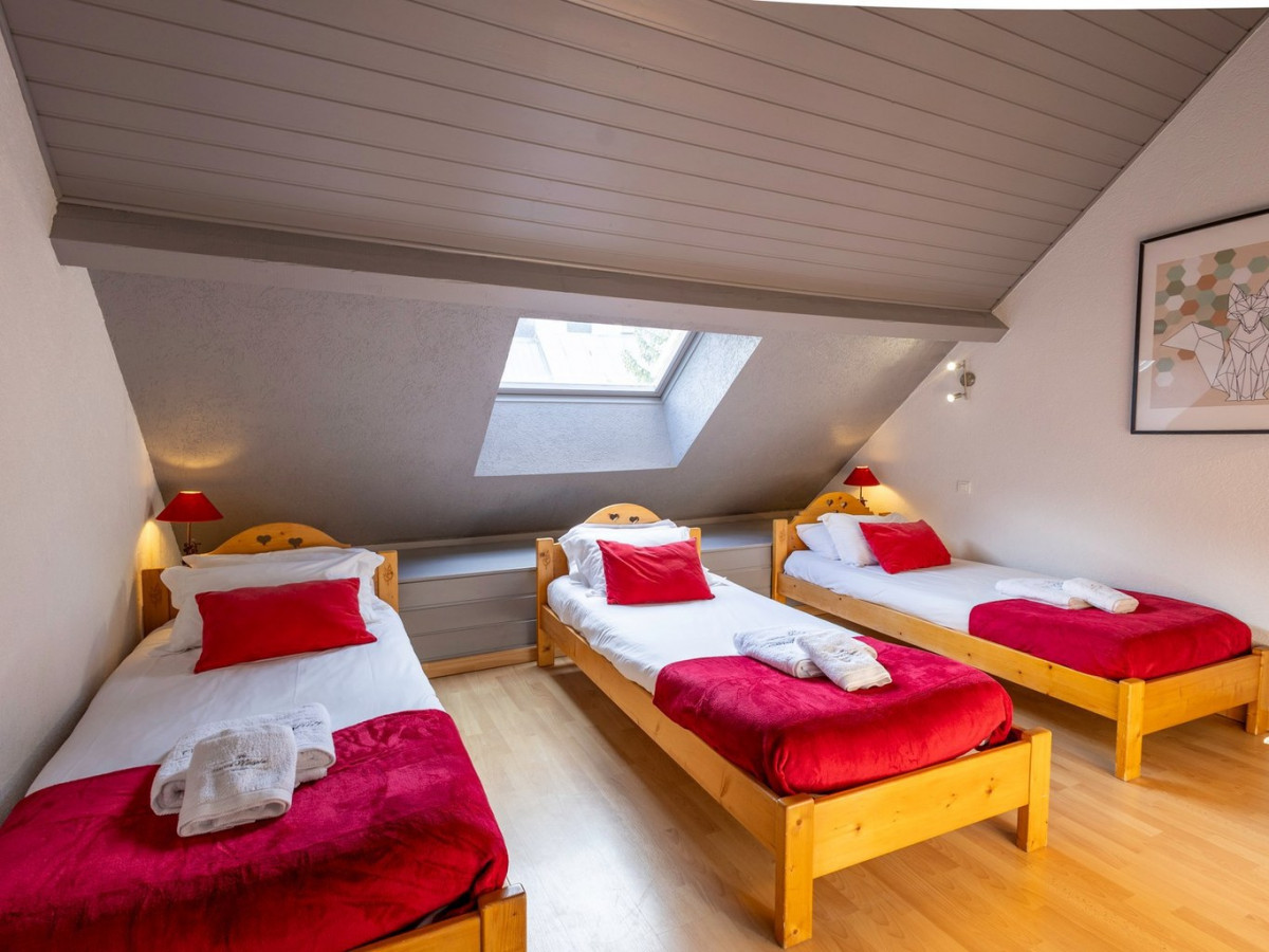 CHAMBRE - APPARTEMENT LES FERMES DU PLANET 5 - VALLOIRE LES VERNEYS