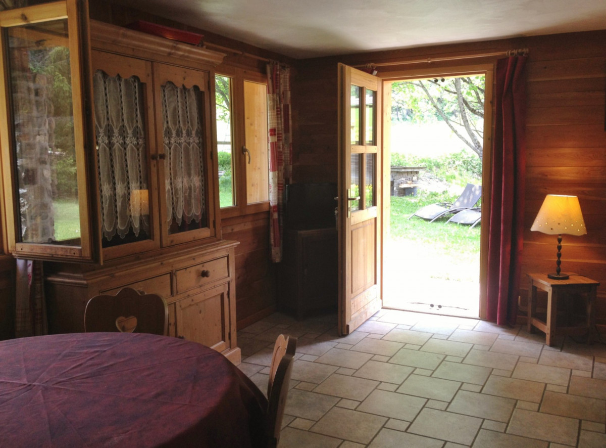 SALON  - CHALET LE NÉVÉ APPARTEMENT 3 - VALLOIRE LES VERNEYS