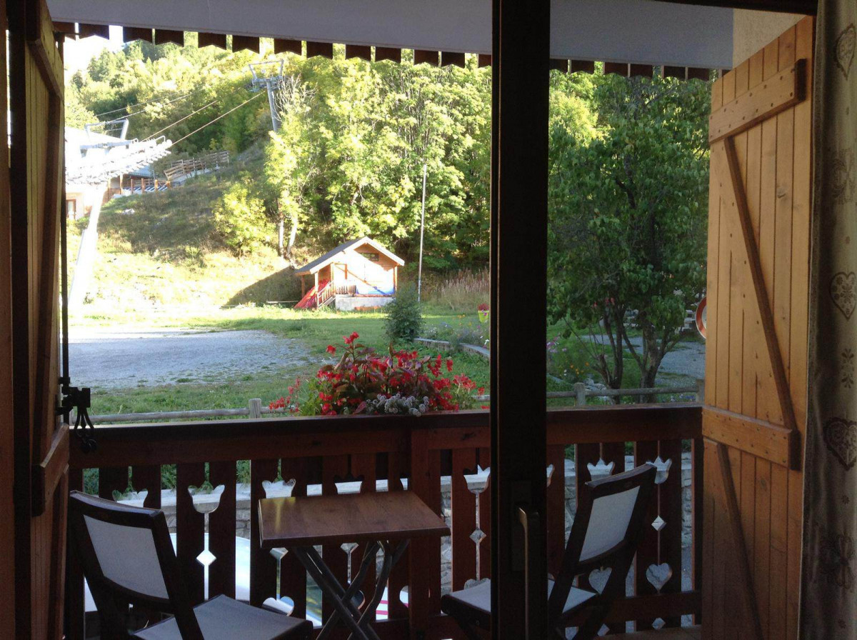 BALCON - APPARTEMENT OREE DES PISTES N°2 - VALLOIRE CENTRE - VALLOIRE RESERVATIONS BALCON - APPARTEMENT OREE DES PISTES N°2 - VALLOIRE CENTRE - VALLOIRE RESERVATIONS
