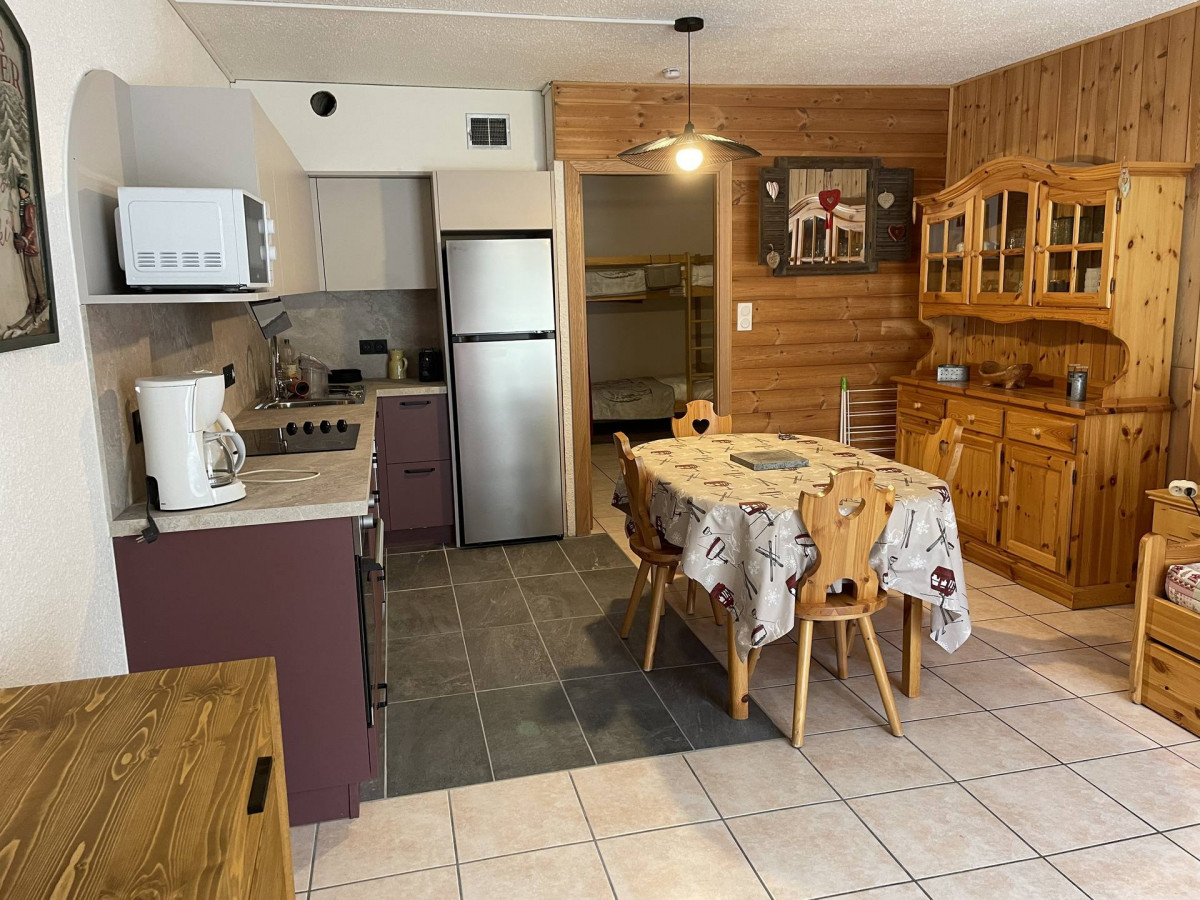 COIN CUISINE - APPARTEMENT LE PRAZ 01 - VALLOIRE CENTRE