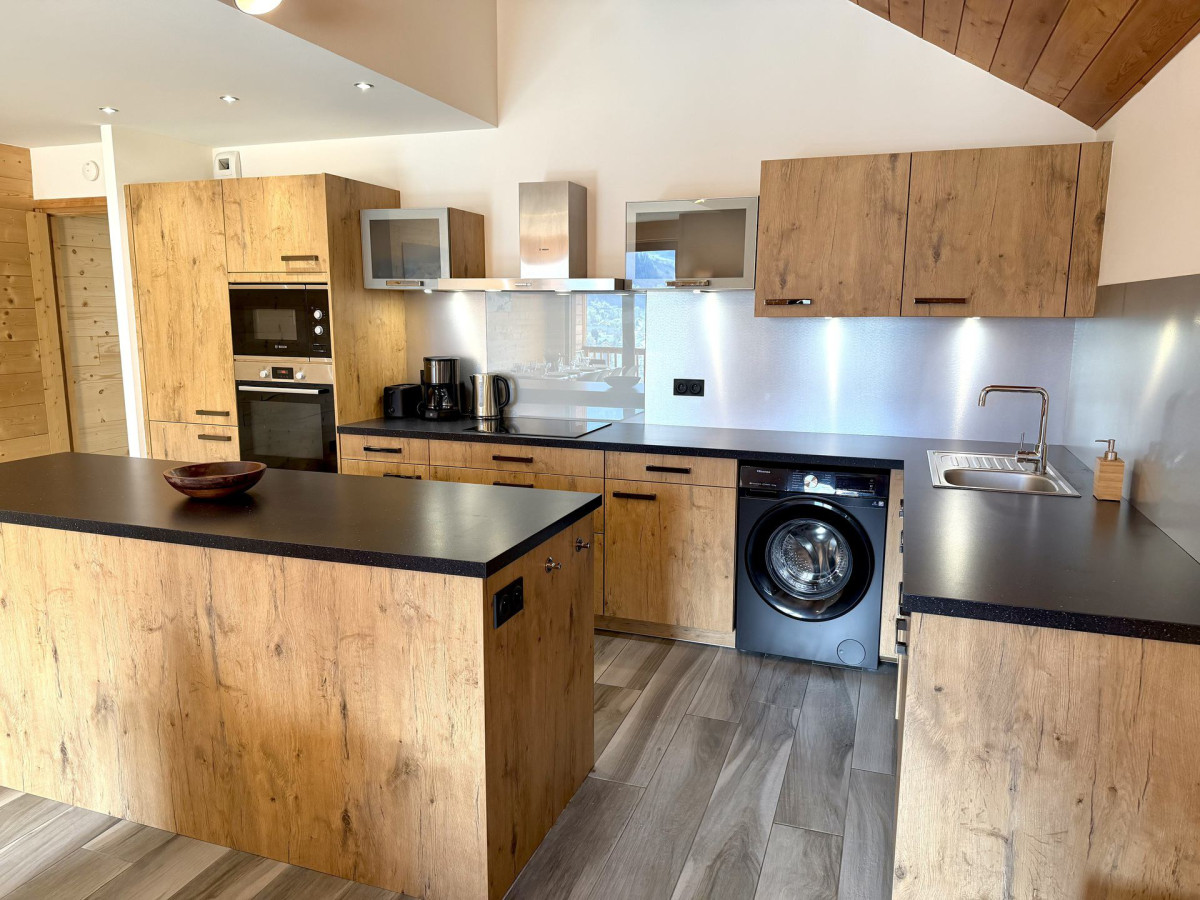 COIN CUISINE - APPARTEMENT TERRASSES DES CHOSEAUX D4 - CHOSEAUX VILLE VALLOIRE