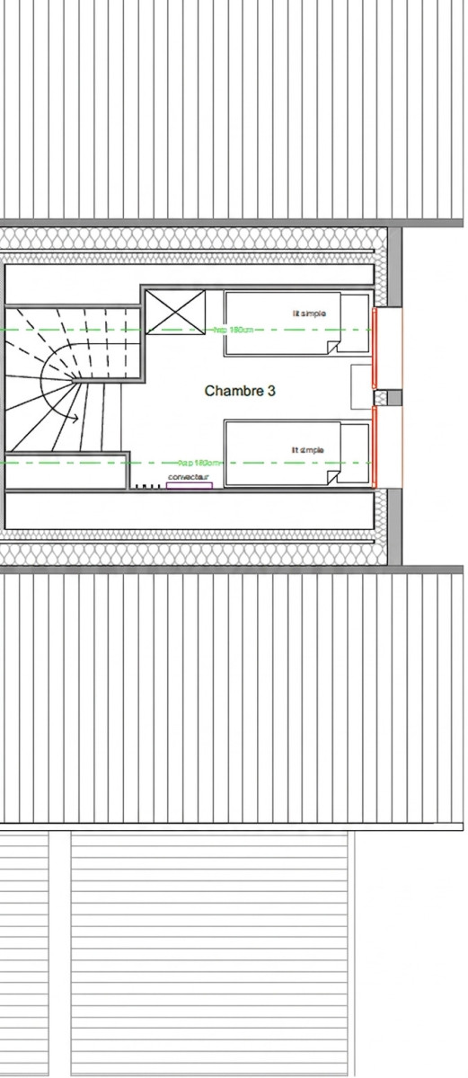 NIVEAU +2 - APPARTEMENT 02 TERRASSES DES CLOTS - LES CLOTS VALLOIRE NIVEAU +2 - APPARTEMENT 02 TERRASSES DES CLOTS - LES CLOTS VALLOIRE