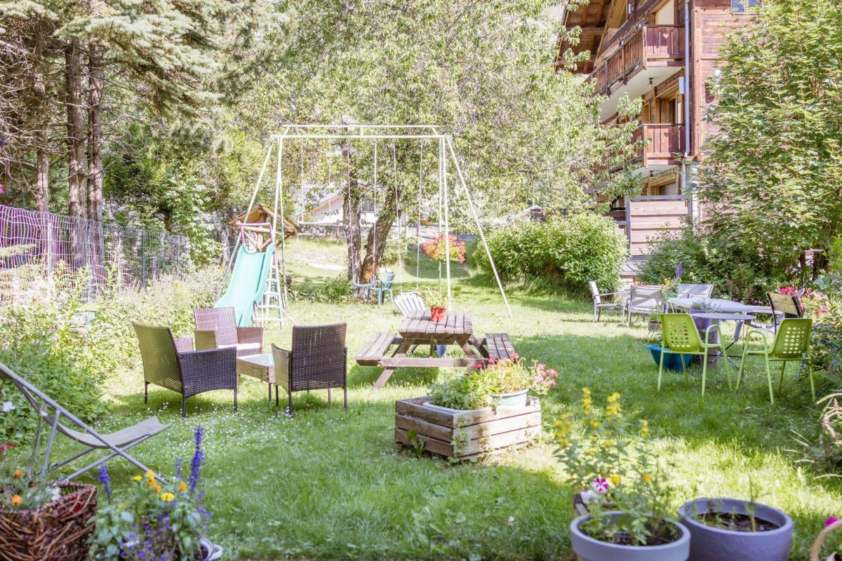 JARDIN COMMUN LA CORDÉE - VALLOIRE CENTRE - VALLOIRE RESERVATIONS