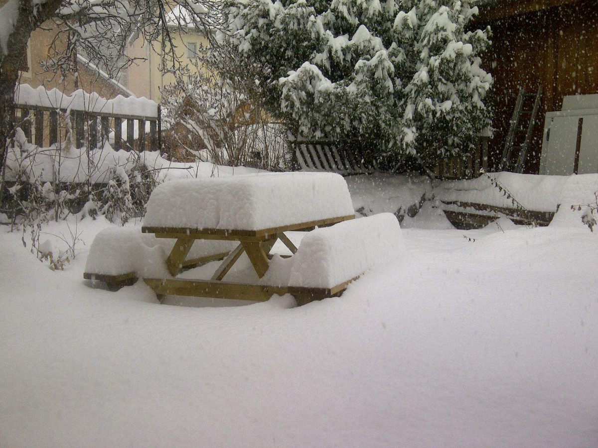 JARDIN CHALET LES ETERLOUS HIVER - VALLOIRE JARDIN CHALET LES ETERLOUS HIVER - VALLOIRE