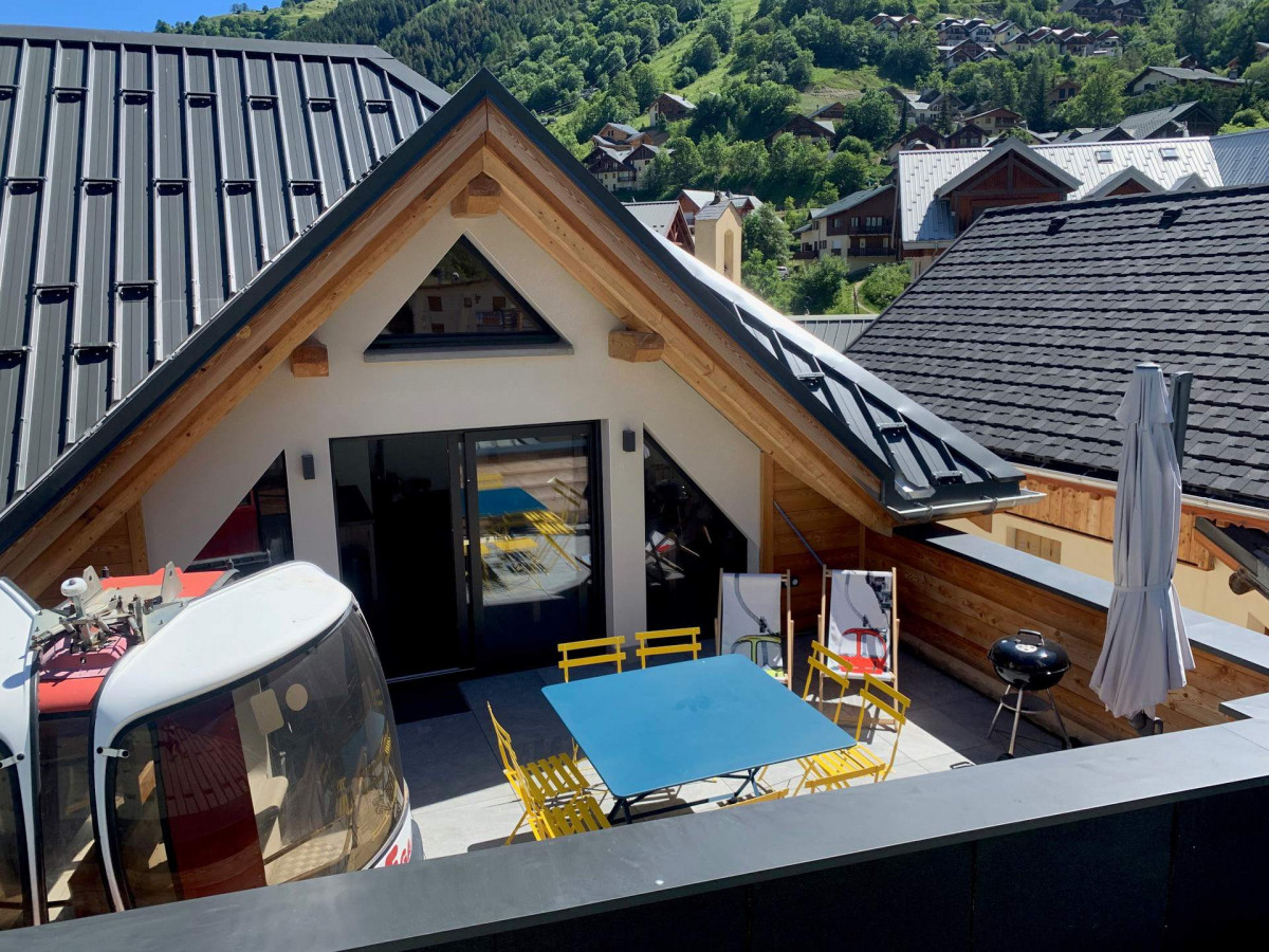CHALET COMO BRUNATE TERRASSE - VALLOIRE CENTRE CHALET COMO BRUNATE TERRASSE - VALLOIRE CENTRE