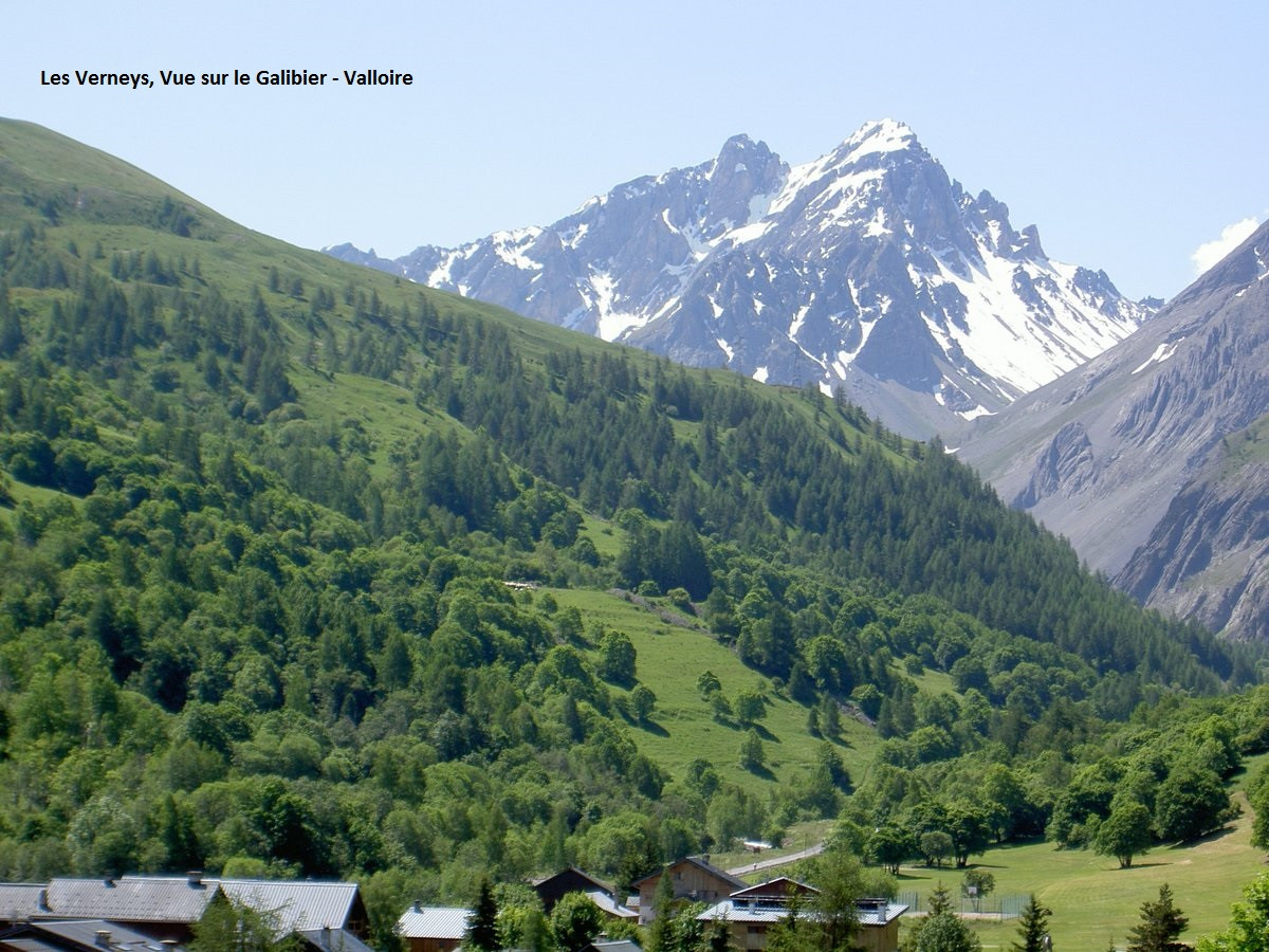 VUE SUR LE GALIBIER - SÉJOUR MONTAGNE - LE THYMEL - VALLOIRE VUE SUR LE GALIBIER - SÉJOUR MONTAGNE - LE THYMEL - VALLOIRE