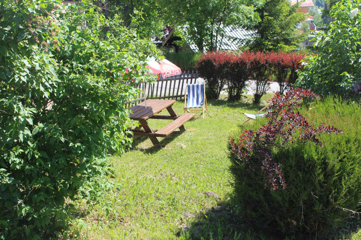 JARDIN CHALET L'ANDORSE - VALLOIRE LA BORGE JARDIN CHALET L'ANDORSE - VALLOIRE LA BORGE