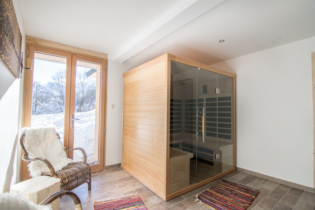 SAUNA CHALET LE SANDEMA - SEJOURS SKI ET SEJOUR MONTAGNE - CHALET LE SANDEMA - VALLOIRE SAUNA CHALET LE SANDEMA - SEJOURS SKI ET SEJOUR MONTAGNE - CHALET LE SANDEMA - VALLOIRE
