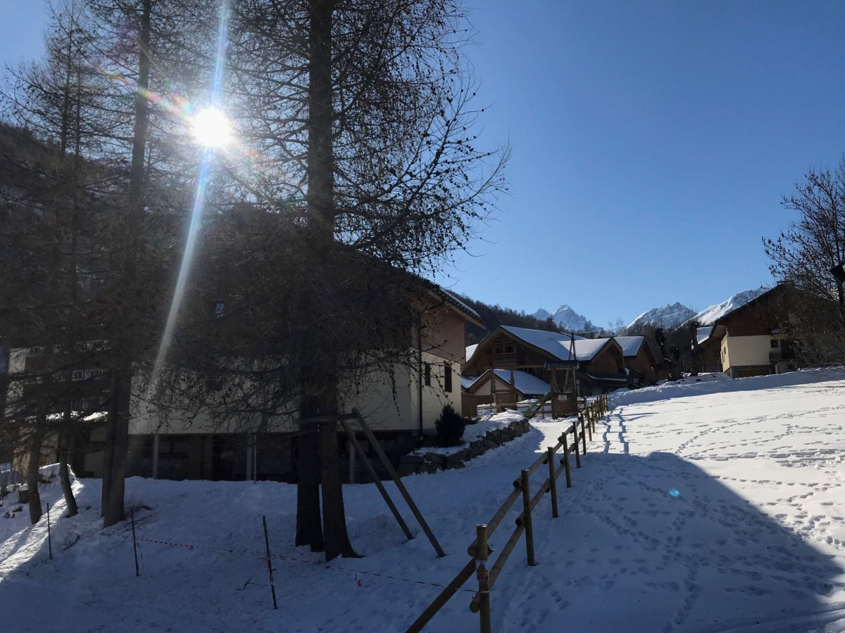 VUE DU CHALET ALPEN ROC - VALLOIRE LA GRAND VY - VALLOIRE RESERVATIONS
