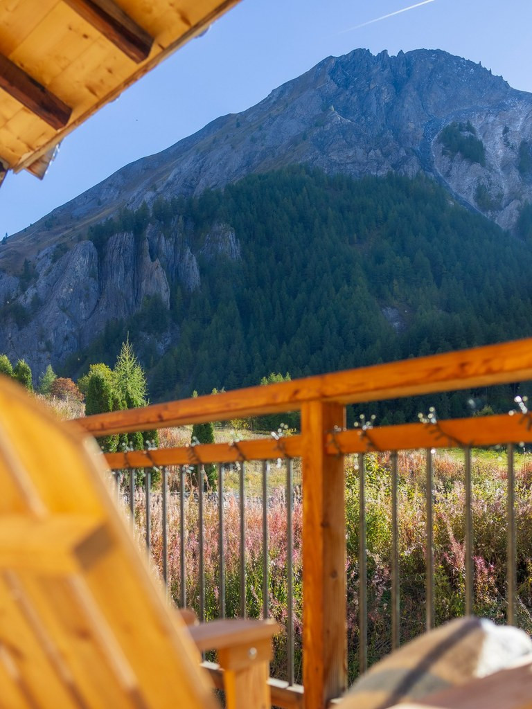 VUE - CHALET LOUIS ET ROSALIE - BONNENUIT VALLOIRE - VALLOIRE RESERVATIONS - HIVER