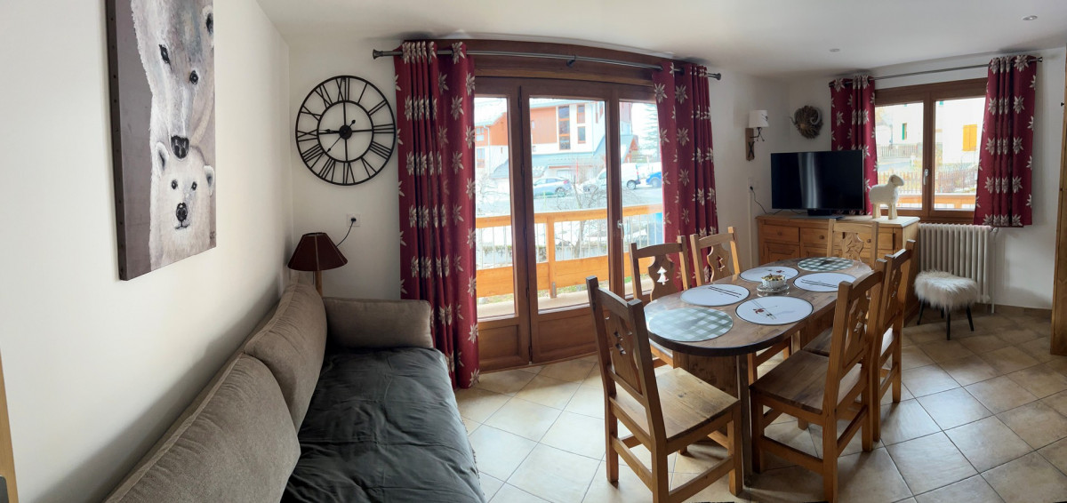 SEJOUR- APPARTEMENT LES CHARDONNETS A3 - VALLOIRE CENTRE - VALLOIRE RESERVATIONS