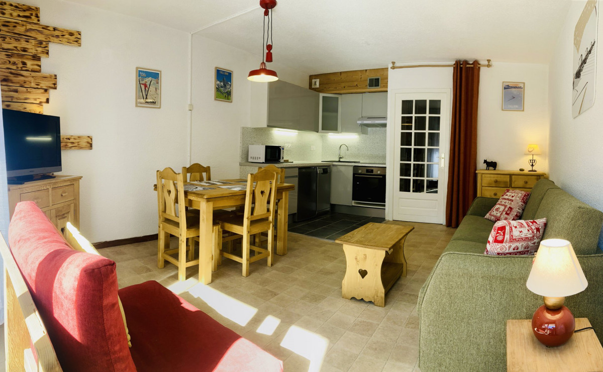 SEJOUR - APPARTEMENT PRAZ 7 - VALLOIRE CENTRE - VALLOIRE RESERVATIONS