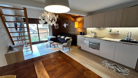 COIN CUISINE -  APPARTEMENT PRAZ 23 - VALLOIRE CENTRE