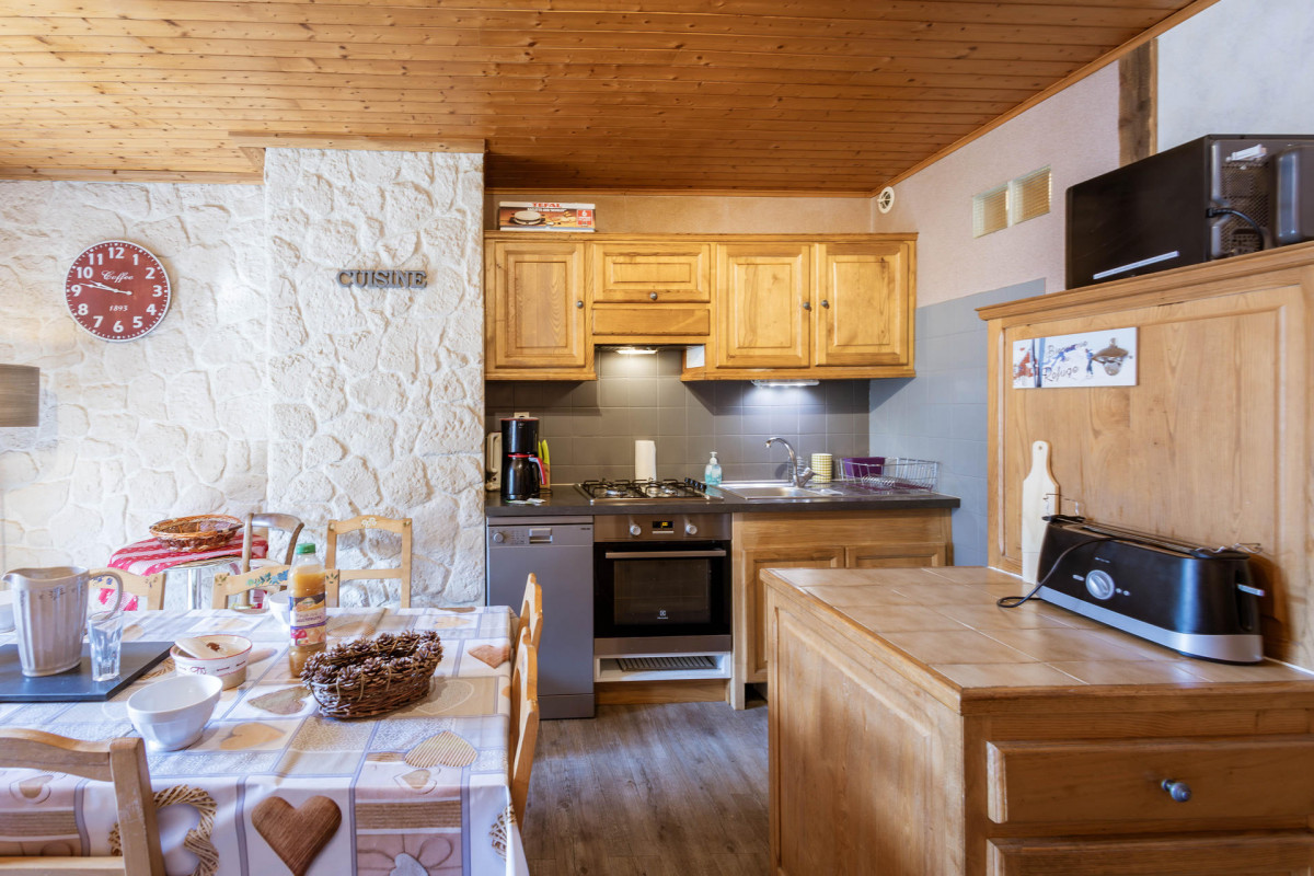 CUISINE - APPARTEMENT CORDEE 7 - VALLOIRE CENTRE