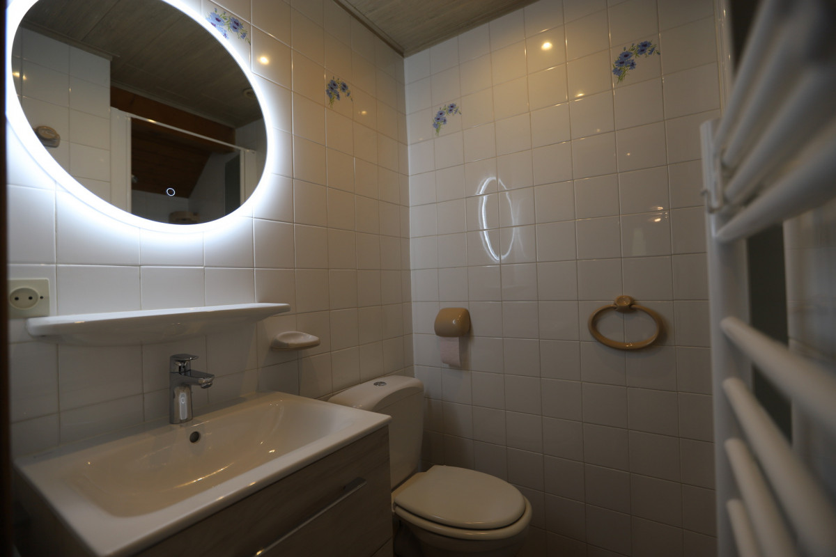 SALLE D'EAU -  STUDIO LES SELLETTES 3 - VALLOIRE CENTRE 
