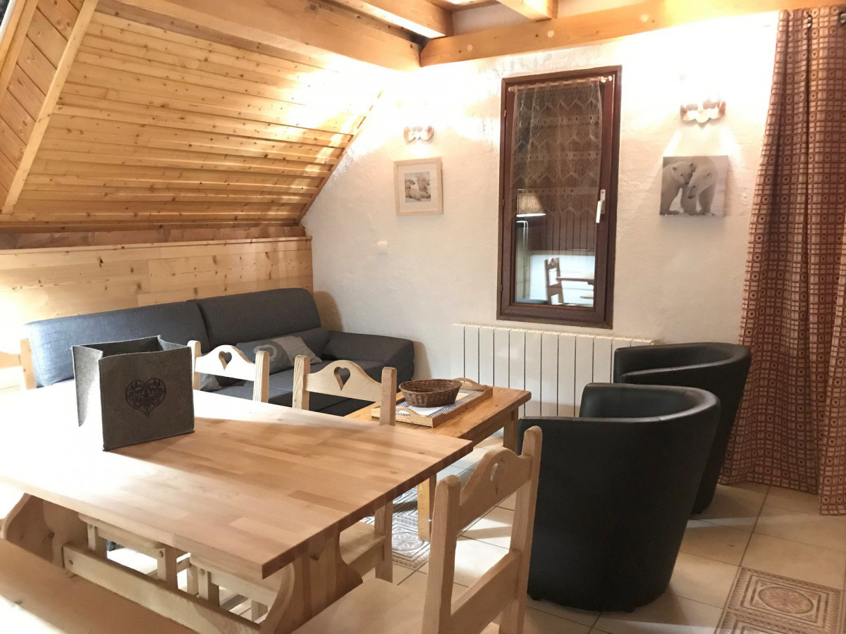 SALON - APPARTEMENT CRET DE PERE N°9 - VALLOIRE CENTRE - VALLOIRE RESERVATIONS SALON - APPARTEMENT CRET DE PERE N°9 - VALLOIRE CENTRE - VALLOIRE RESERVATIONS