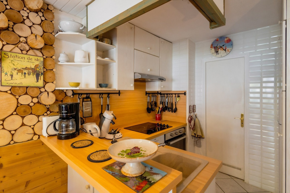 CUISINE - APPARTEMENT ROYAL NEIGE 22 - VALLOIRE CENTRE