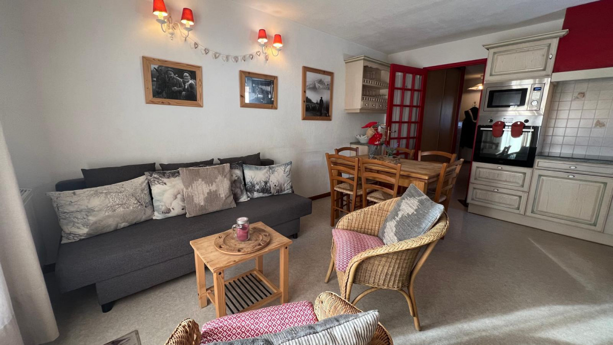SALON - APPARTEMENT  TIGNY 9 - VALLOIRE CENTRE - VALLOIRE RESERVATIONS