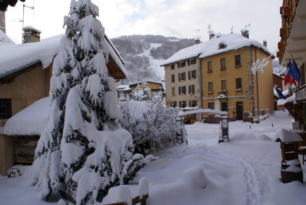 VUE HIVER - APPARTEMENT CHALET 4 - VALLOIRE CENTRE 