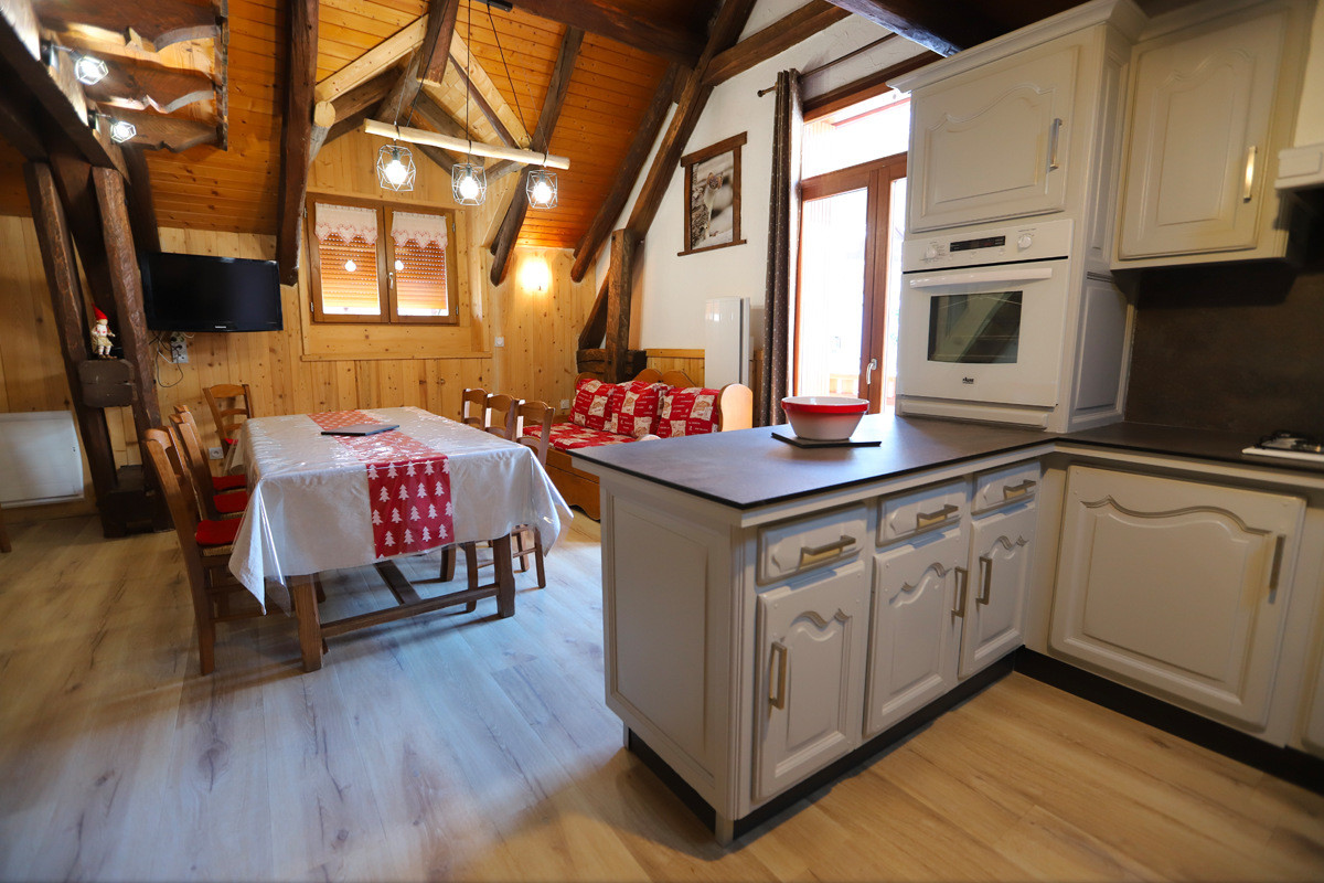 SALON - APPARTEMENT LES ECRINS - VALLOIRE CENTRE SALON - APPARTEMENT LES ECRINS - VALLOIRE CENTRE