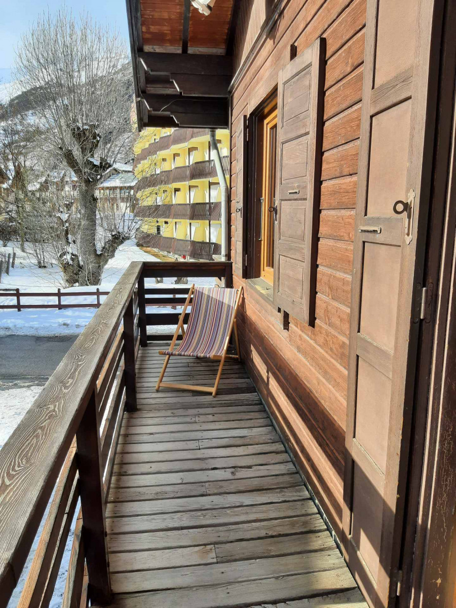 BALCON - APPARTEMENT NEUVACHETTE 1 - VALLOIRE CENTRE BALCON - APPARTEMENT NEUVACHETTE 1 - VALLOIRE CENTRE