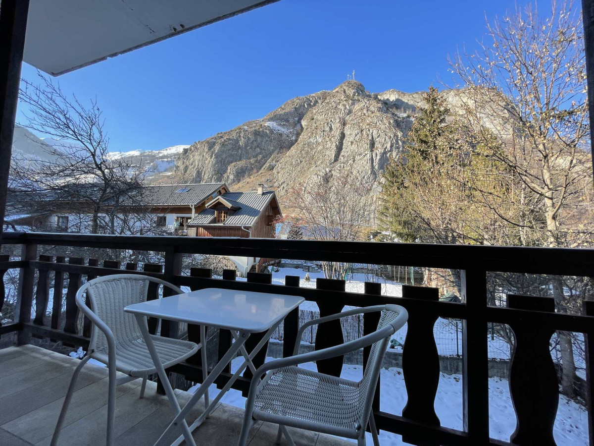 BALCON - CHALET ANGE N°3 - VALLOIRE CENTRE BALCON - CHALET ANGE N°3 - VALLOIRE CENTRE