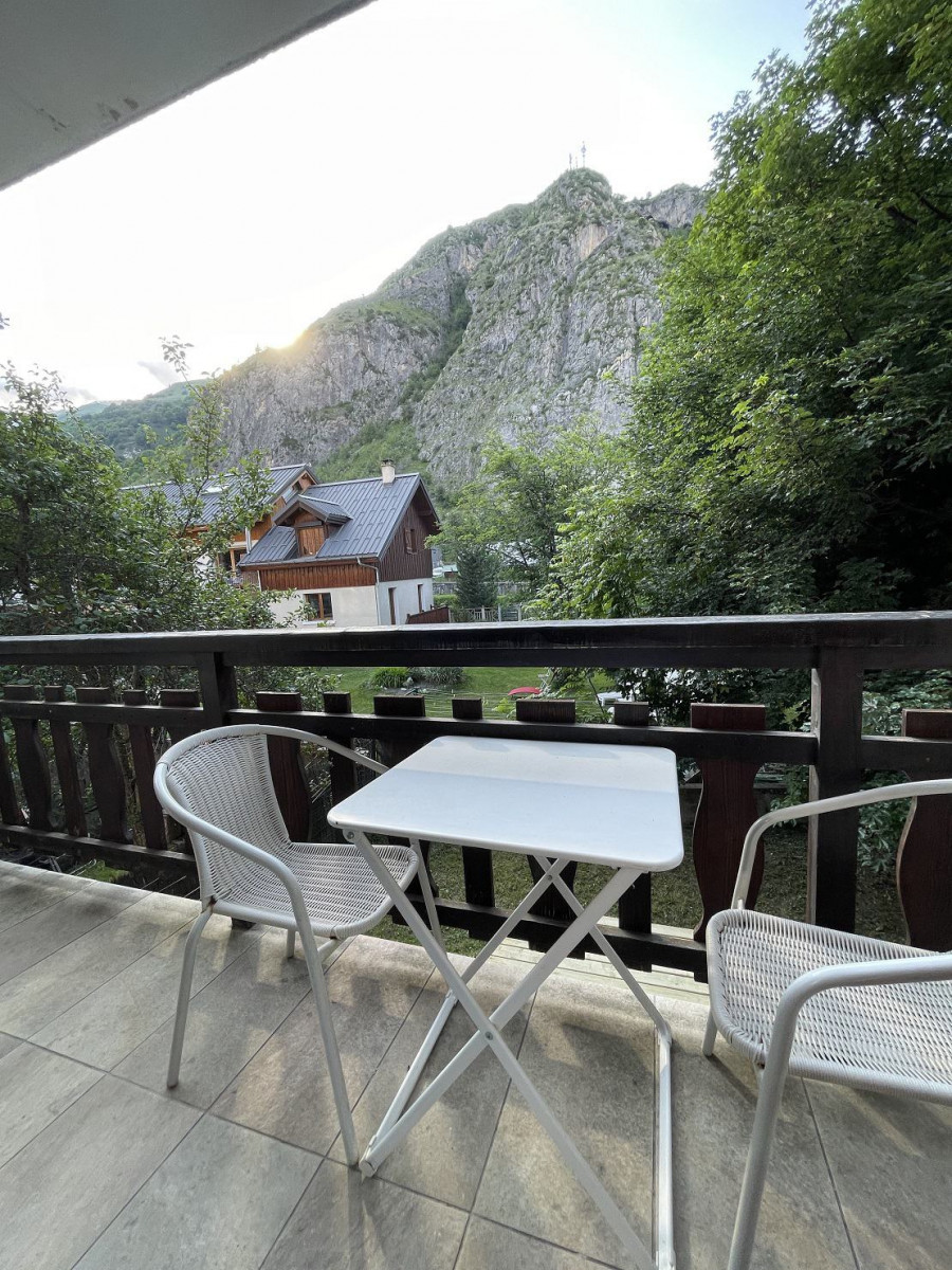 BALCON - CHALET ANGE N°3 - VALLOIRE CENTRE BALCON - CHALET ANGE N°3 - VALLOIRE CENTRE