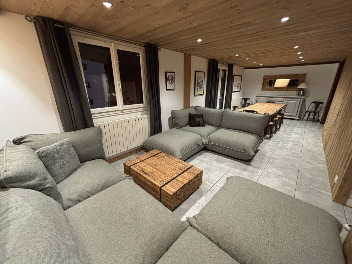 SALON - CHALET ANGE N°4 - VALLOIRE CENTRE - VALLOIRE RESERVATIONS