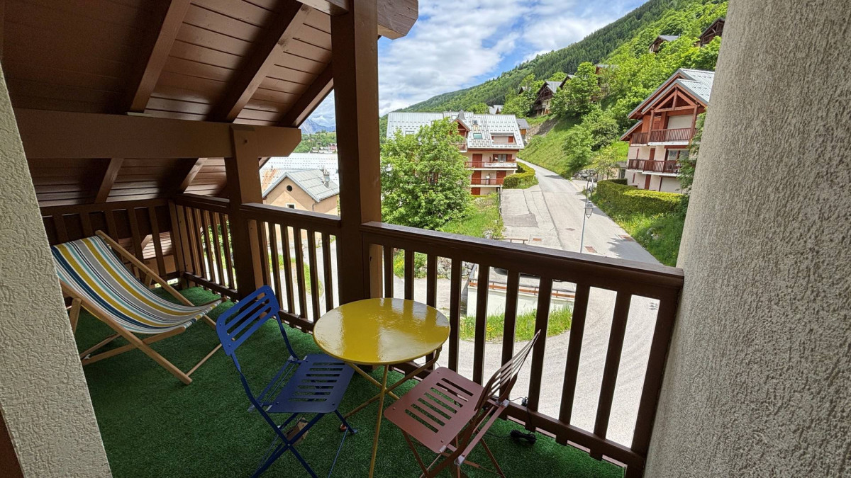BALCON NORD - APPARTEMENT ARVETTE N°11 - LE PONTET 
