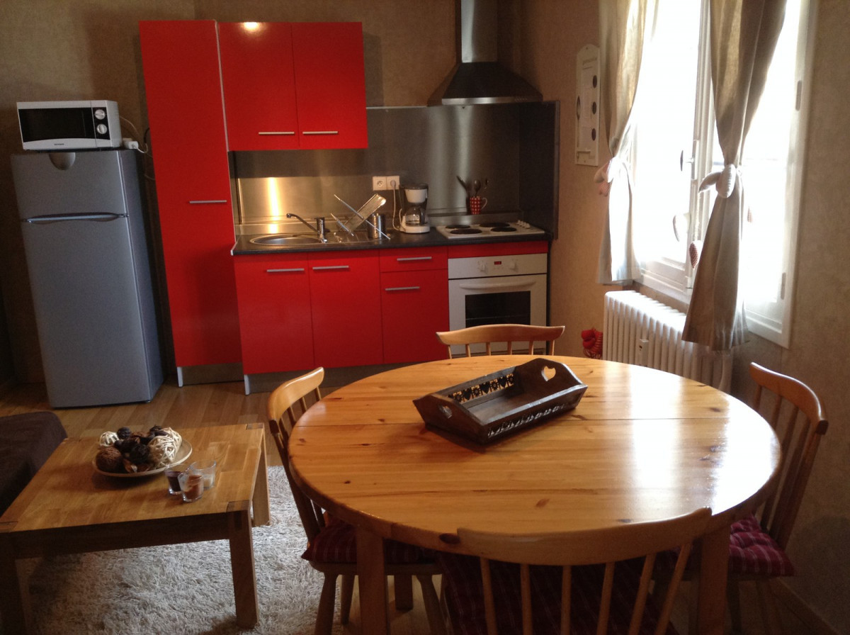 CUISINE - APPARTEMENT RAPIN 28 - VALLOIRE CENTRE