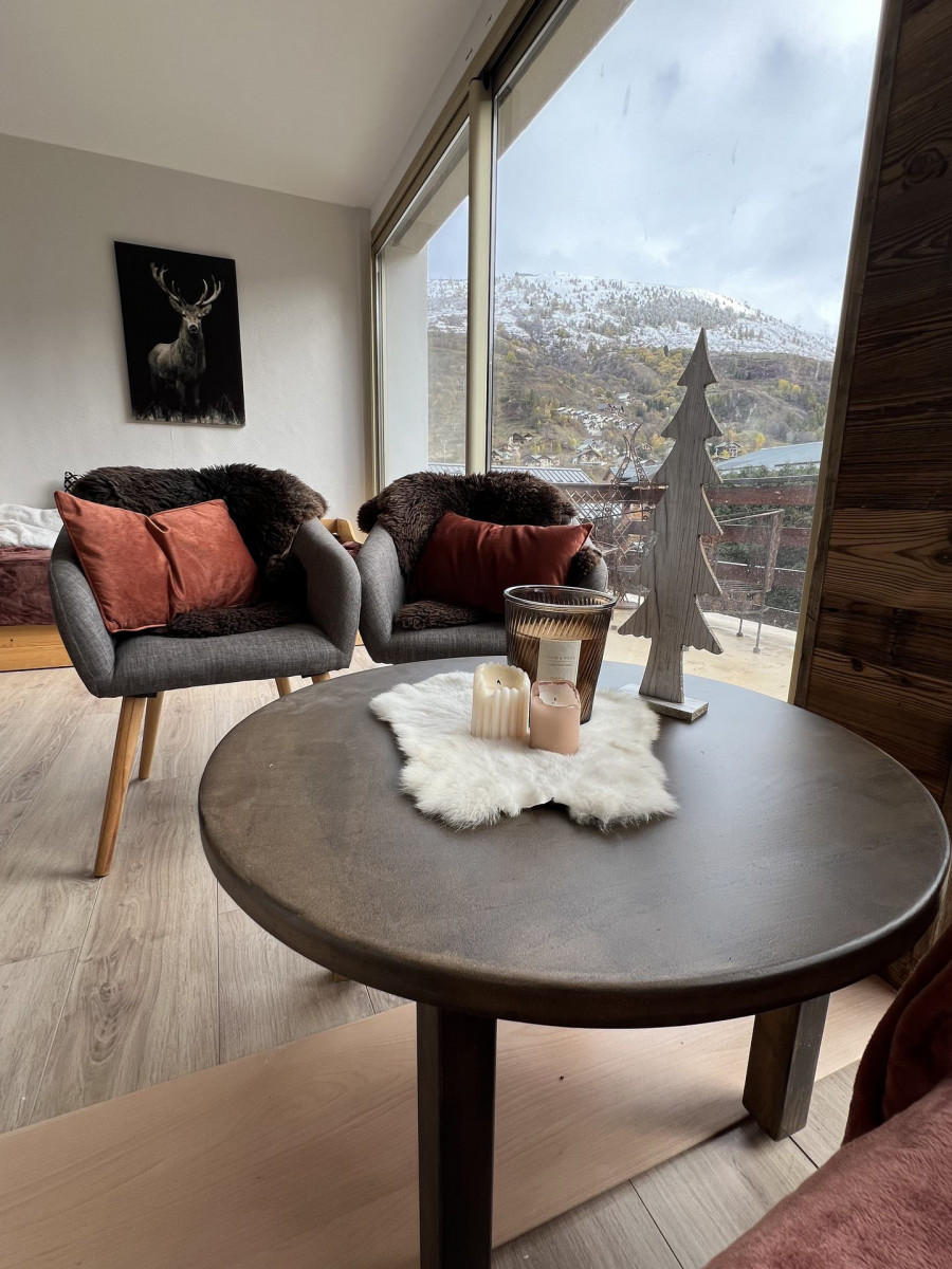 SEJOUR - APPARTEMENT RAPIN 34 - VALLOIRE CENTRE - VALLOIRE RESERVATIONS 