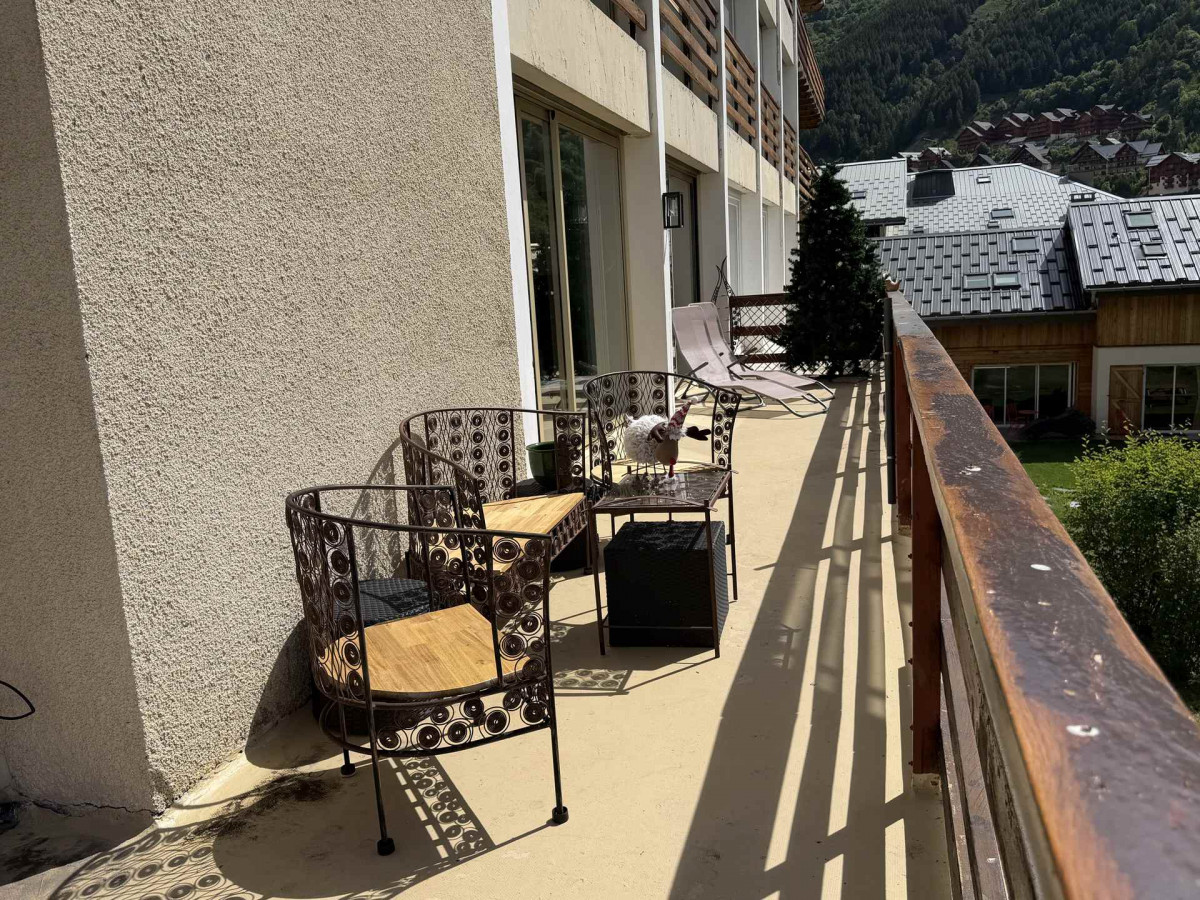 BALCON- APPARTEMENT RAPIN 34 - VALLOIRE CENTRE BALCON- APPARTEMENT RAPIN 34 - VALLOIRE CENTRE