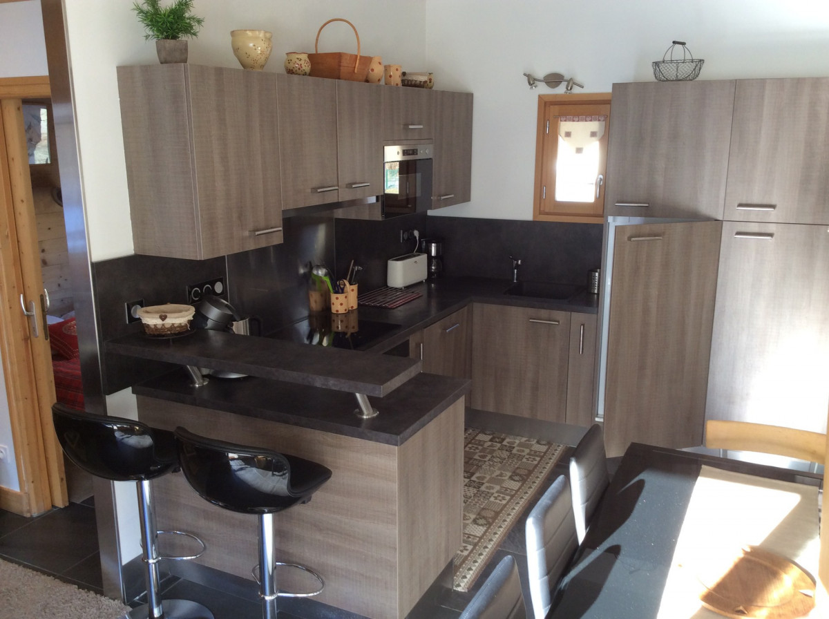 CUISINE - APPARTEMENT AUXSPORTS B - VALLOIRE CENTRE - VALLOIRE RESERVATIONS
