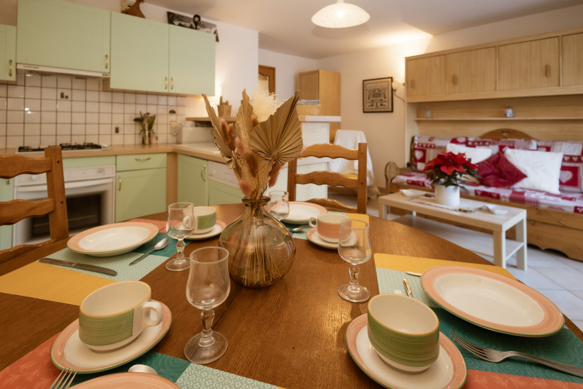 CUISINE - CHALET LE GENTIANA N°3 - VALLOIRE CENTRE CUISINE - CHALET LE GENTIANA N°3 - VALLOIRE CENTRE