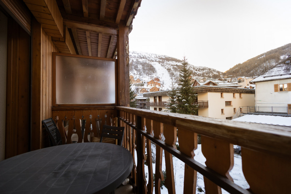 BALCON - CHALET LE GENTIANA N°3 - VALLOIRE CENTRE BALCON - CHALET LE GENTIANA N°3 - VALLOIRE CENTRE