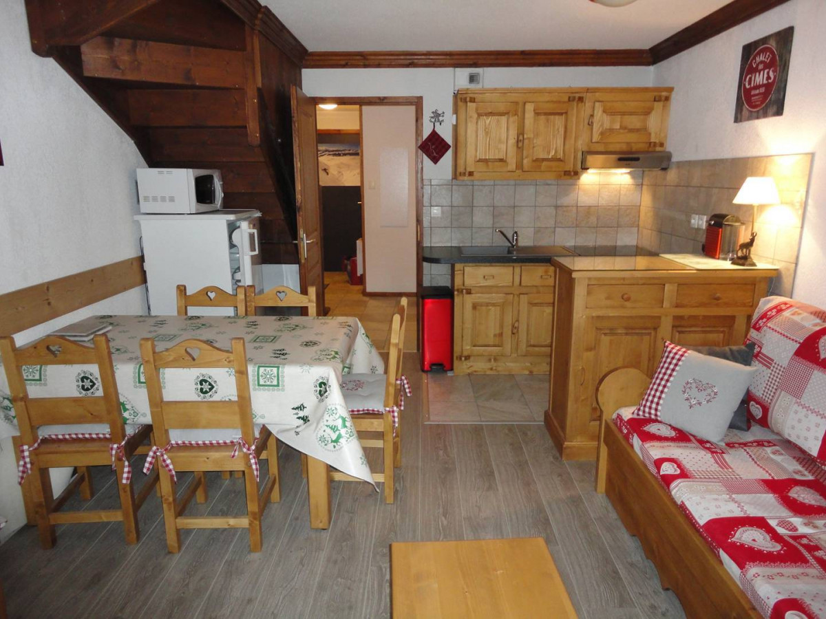 SALON - APPARTEMENT LES VALMONTS CHARDON 52 - LES CHARBONNIERES VALLOIRE - VALLOIRE RESERVATIONS