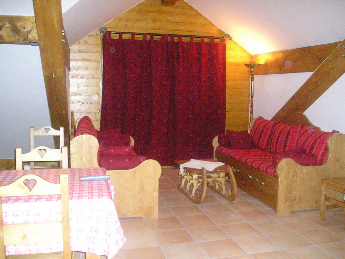 SALON - MYOSOTIS HAMEAU DE LA VALLEE D'OR APPARTEMENT 311 - VALLOIRE LES CHARBONNIERES - VALLOIRE RESERVATIONS