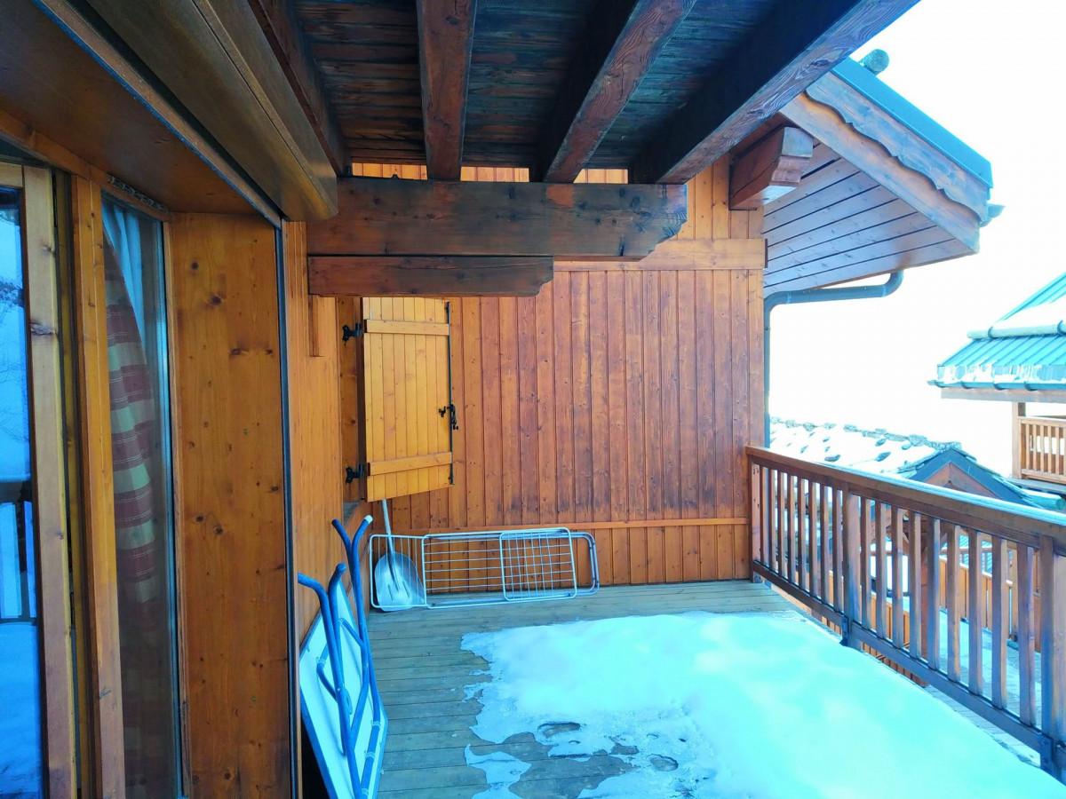 BALCON - MYOSOTIS HAMEAU DE LA VALLEE D'OR APPARTEMENT 305 - VALLOIRE LES CHARBONNIERES