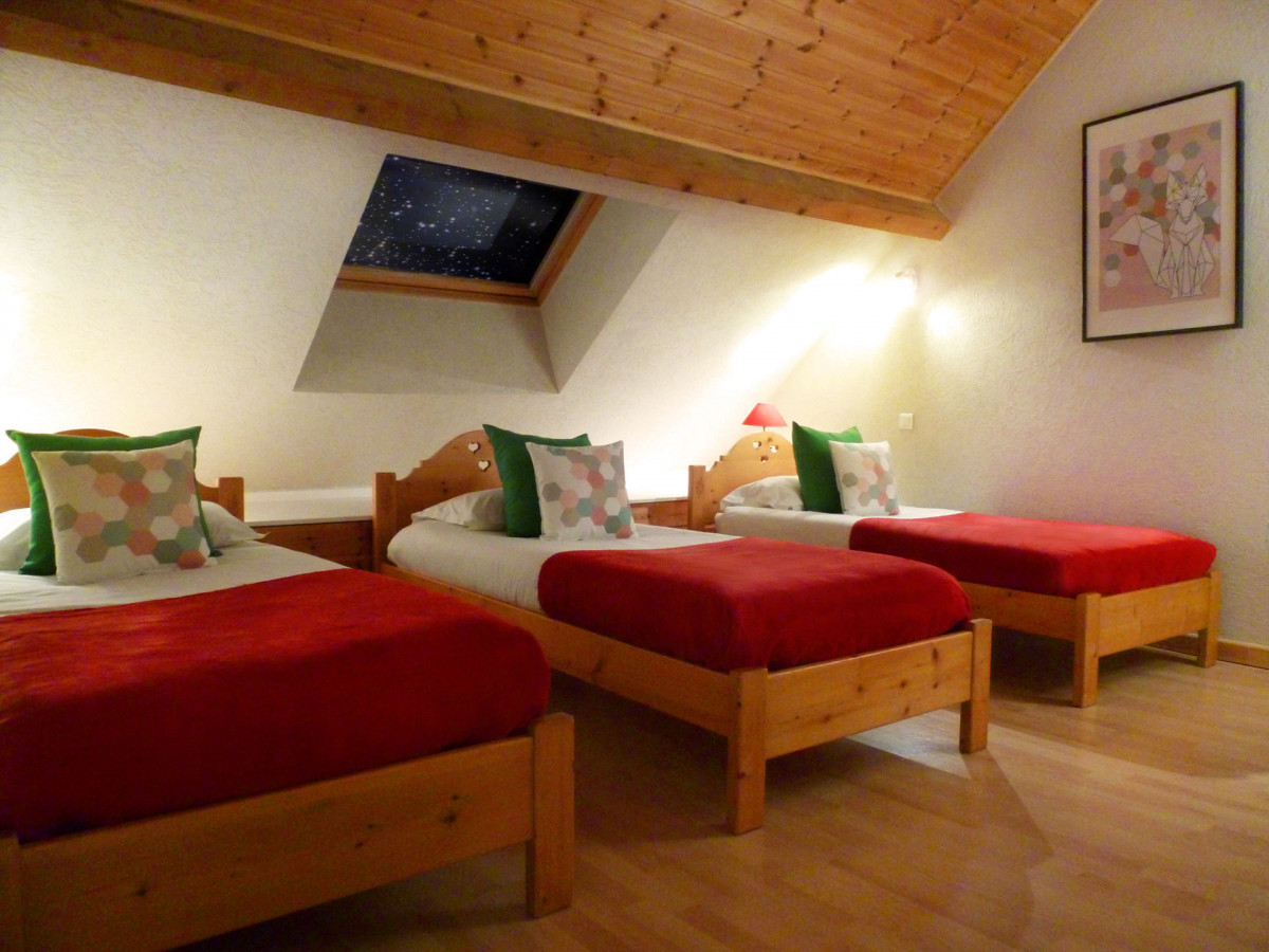 CHAMBRE - APPARTEMENT LES FERMES DU PLANET 5 - VALLOIRE LES VERNEYS