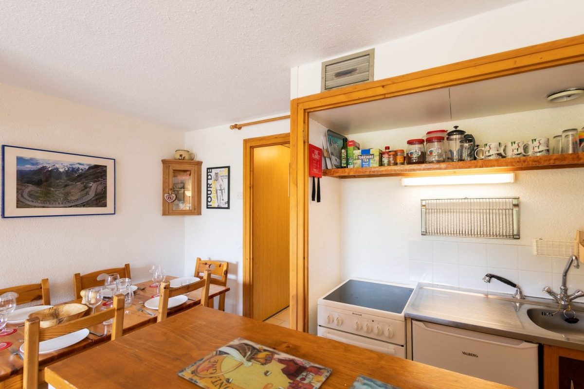 CUISINE - STUDIO MEZZANINE  LES AROLLES G N°58 - VALLOIRE LES VERNEYS