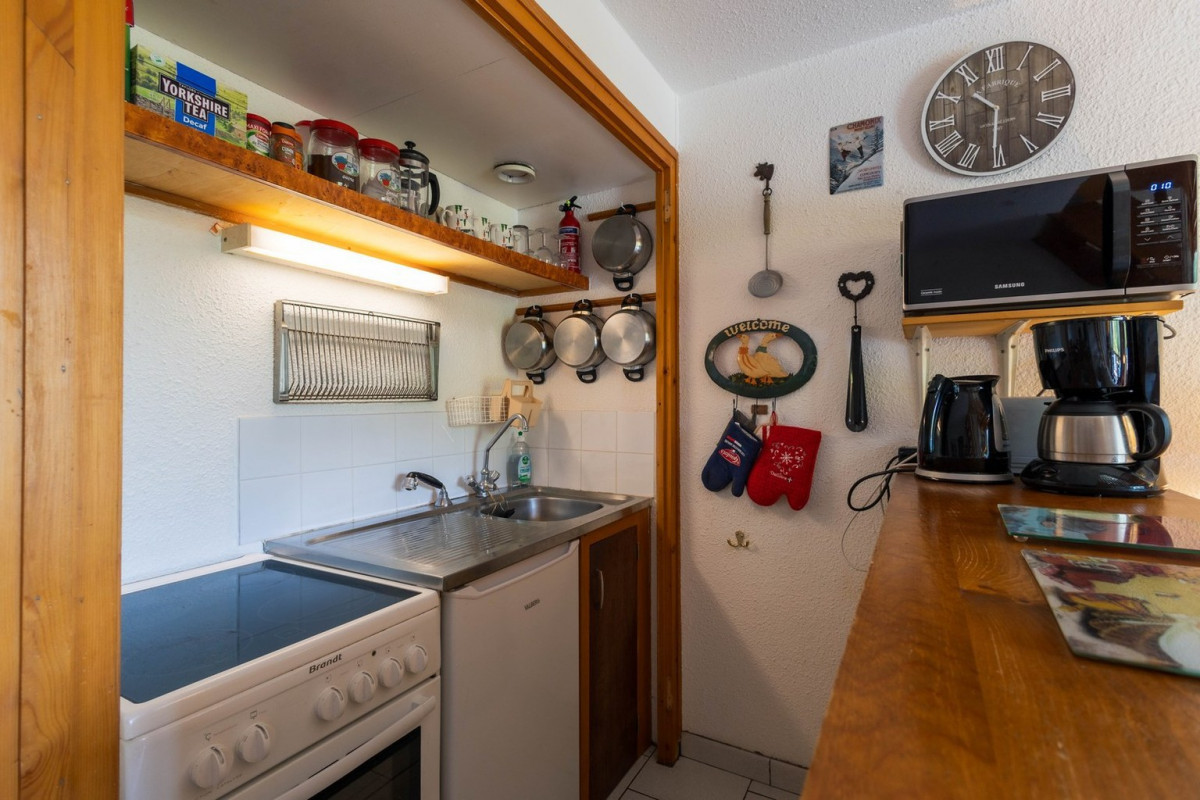 CUISINE - STUDIO MEZZANINE  LES AROLLES G N°58 - VALLOIRE LES VERNEYS 