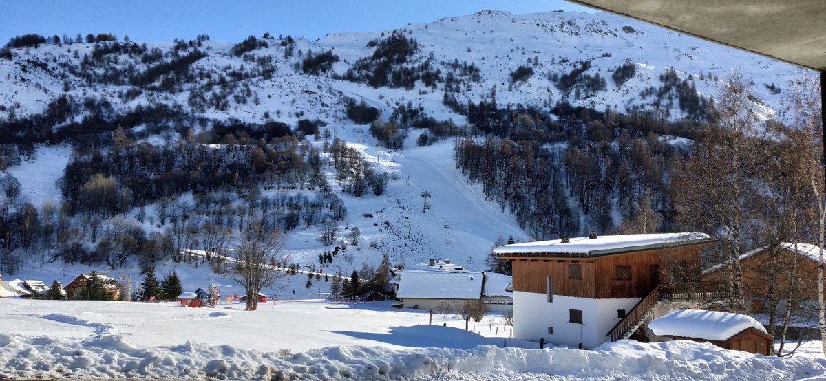 VUE BALCON HIVER - STUDIO VERNEYS GALIBIER 2 - VALLOIRE LES VERNEYS VUE BALCON HIVER - STUDIO VERNEYS GALIBIER 2 - VALLOIRE LES VERNEYS