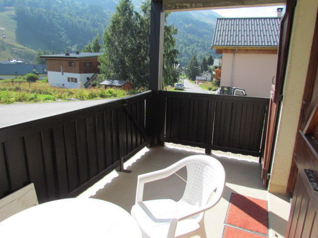 TERRASSE - STUDIO VERNEYS GALIBIER 2 - VALLOIRE LES VERNEYS