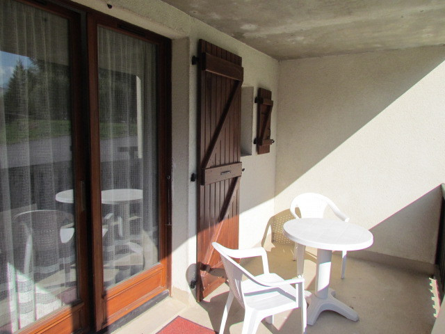 TERRASSE - STUDIO VERNEYS GALIBIER 2 - VALLOIRE LES VERNEYS